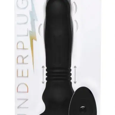 Silicone Swelling & Thrusting Plug With Remote Control