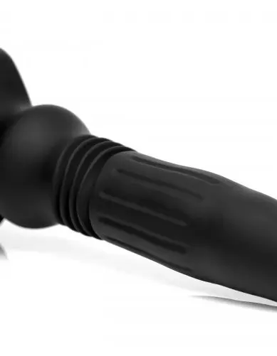 Silicone Swelling & Thrusting Plug With Remote Control