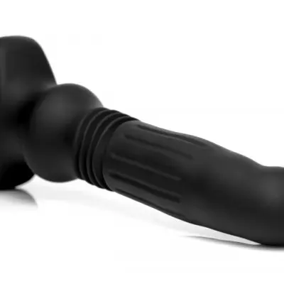 Silicone Swelling & Thrusting Plug With Remote Control