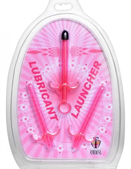 Lubricant Launcher 3 Pack - Pink