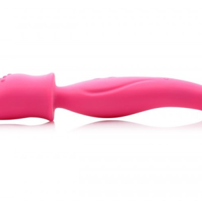 Dual Diva 2 in 1 Silicone Massager- Pink