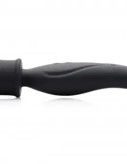 Dual Diva 2 in 1 Silicone Massager- Black