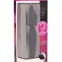 Dual Diva 2 in 1 Silicone Massager- Black