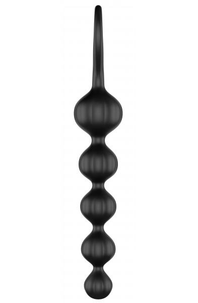 Satisfyer Beads Super Soft Silicone - Black