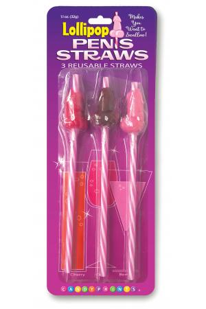 Lollipop Penis Straws