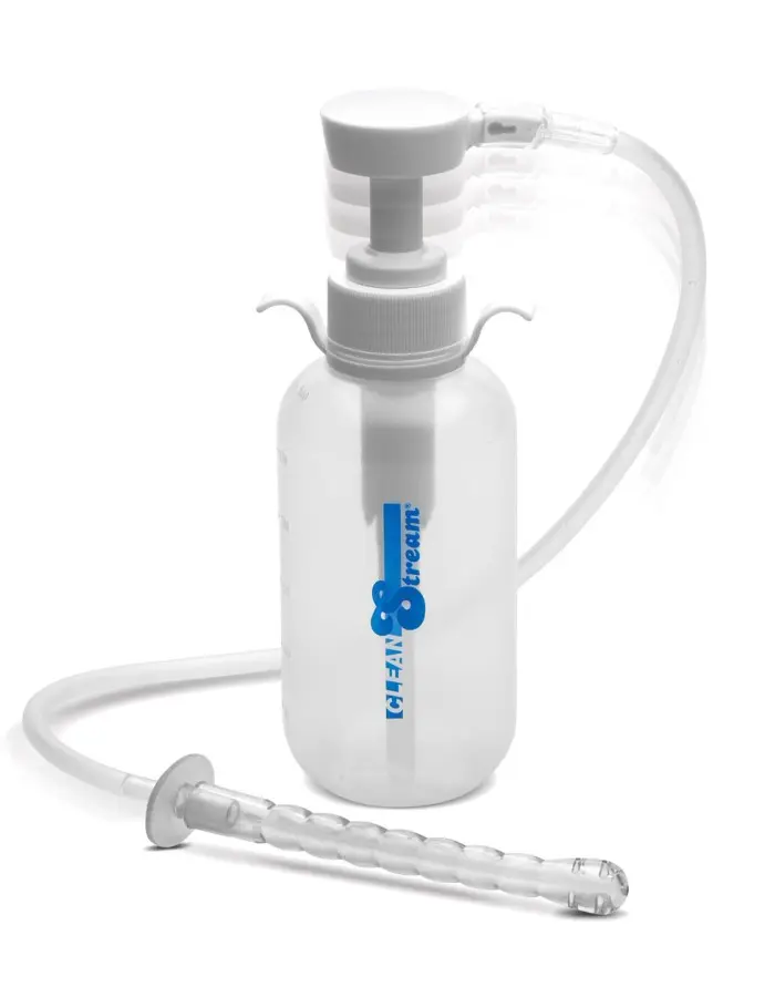 Pump Action Enema Bottle With Nozzle