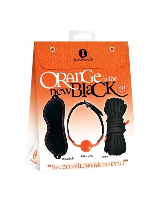 The 9's Orange Is the New Black - See No Evil  Speak No Evil Kit #2