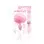 The 9's Cottontails Silicone Bunny Tail Butt Plug - Pink