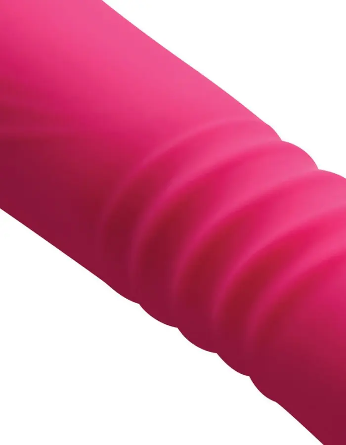 Ultra Thrusting and Vibrating Silicone Wand