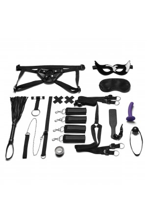 Everything You Need BDSM in-a-Box 12pc Bedspreaders Set