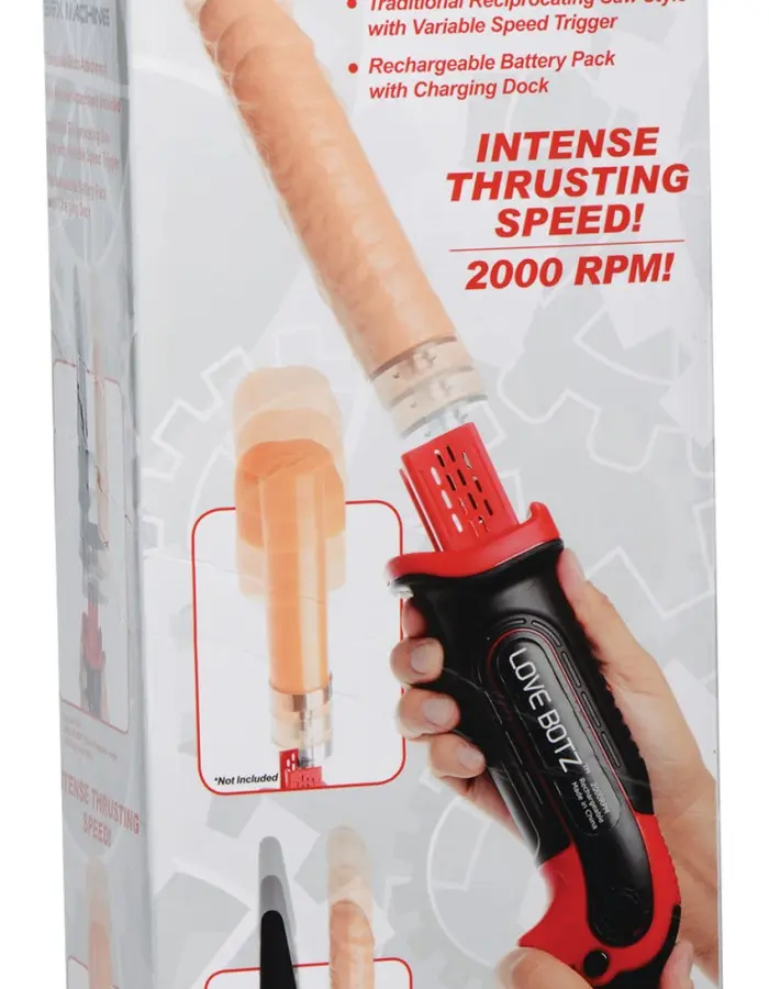 Thrust-Bot Handheld Multi-Speed Sex Machine