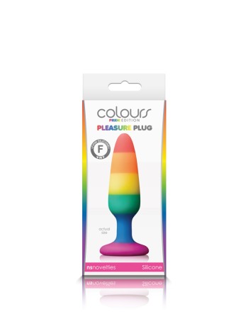 Colours - Pride Edition - Pleasure Plug - Small - Rainbow