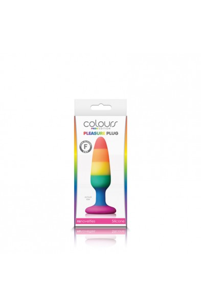 Colours - Pride Edition - Pleasure Plug - Small - Rainbow