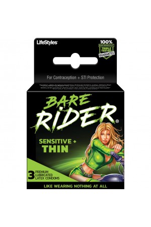 Bare Rider - Sensitive Thin - 3 Pack