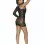 Lace Mini Dress - One Size - Black
