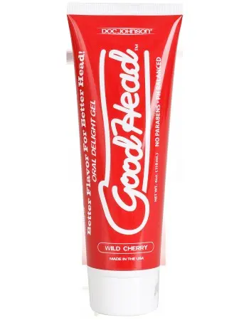Good Head Oral Delight Gel 4 Oz - Wild Cherry