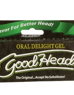 Good Head Oral Delight Gel 4 Oz - Green Apple