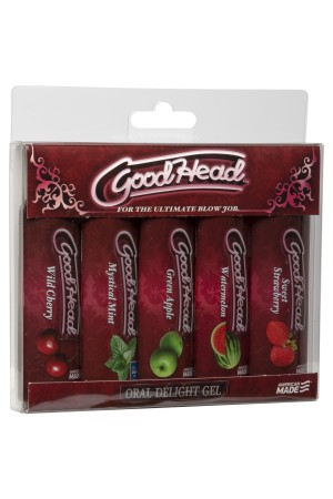 Good Head - Oral Delight Gel - 5 Pack