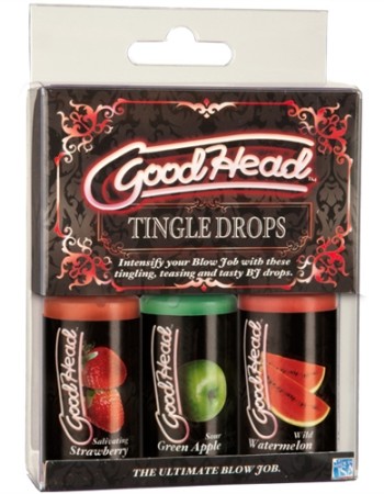 Good Head - Tingle Drops - 3 Pack