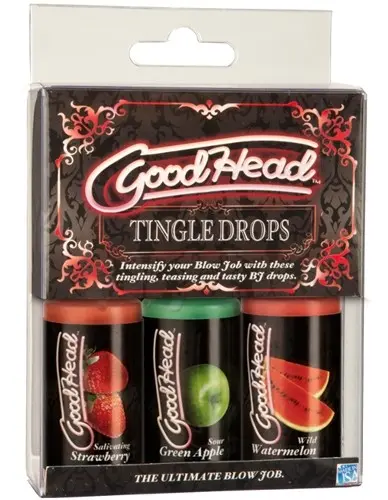 Good Head - Tingle Drops - 3 Pack