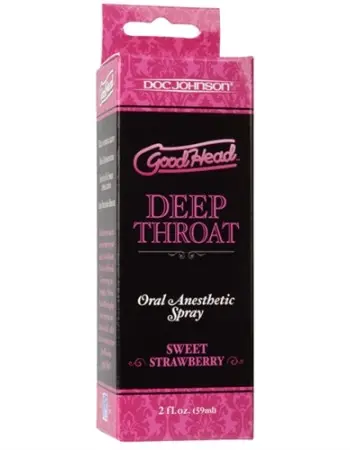 Good Head Deep Throat Spray - Sweet Strawberry