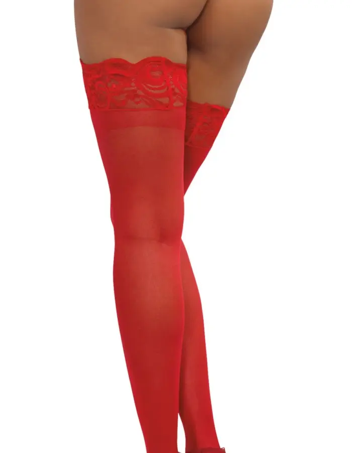 Thigh High - One Size - Red