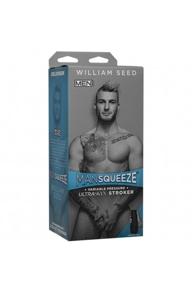 Man Squeeze - William Seed - Ultraskyn Stroker -  Ass