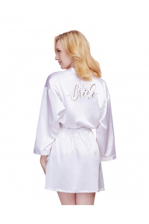 Bride Robe - X-Large - White