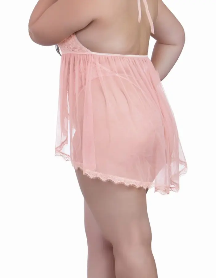 Babydoll - Queen Size - Pink