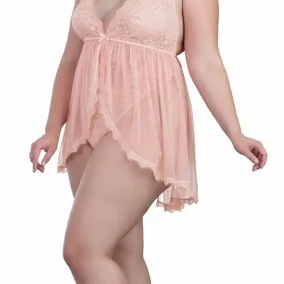 Babydoll - Queen Size - Pink