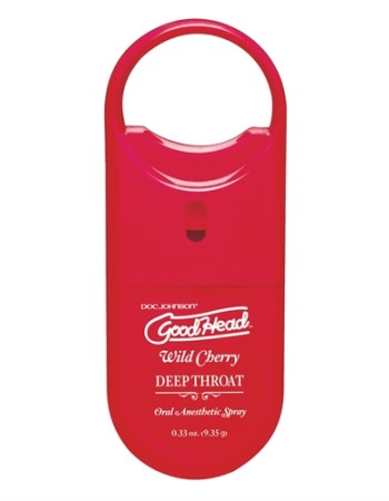 Goodhead to Go Deep Throat Spray - Wild Cherry