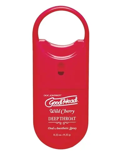 Goodhead to Go Deep Throat Spray - Wild Cherry