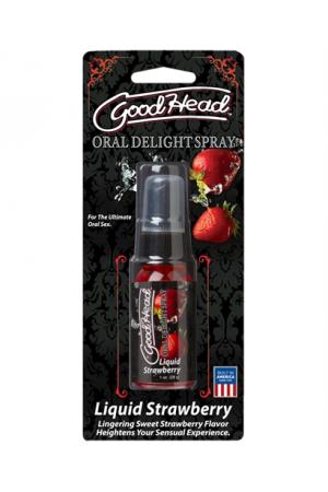 Good Head Oral Delight Spray 1 Oz  - Liquid Strawberry