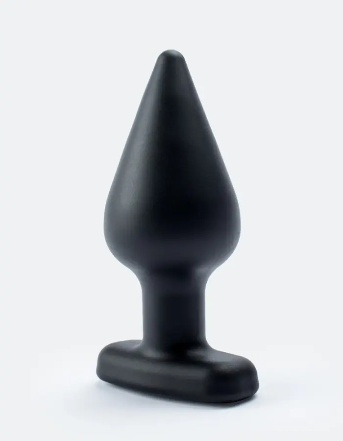 My Secret Remote Vibrating XL Plug - Black - 6 Count Box
