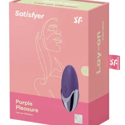 Satisfyer Layons Purple Pleasure 15-Function Rechargebale Silicone Stimulator