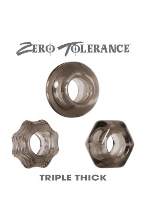 Triple Thick Cockrings