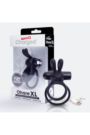 Charged Ohare XL Wearable Rabbit Vibe - Black - Each