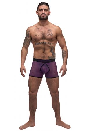 Airotic Mesh Enhancer Short - Purple - Medium