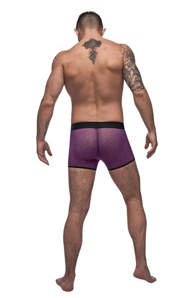 Airotic Mesh Enhancer Short - Purple - Medium