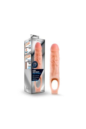 Performance - 9 Inch Cock Sheath Penis Extender -  Vanilla