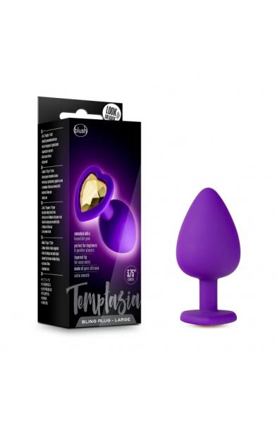 Temptasia - Bling Plug Large - Purple