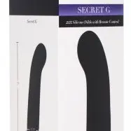 Secret G 21x Silicone Dildo With Remote Control