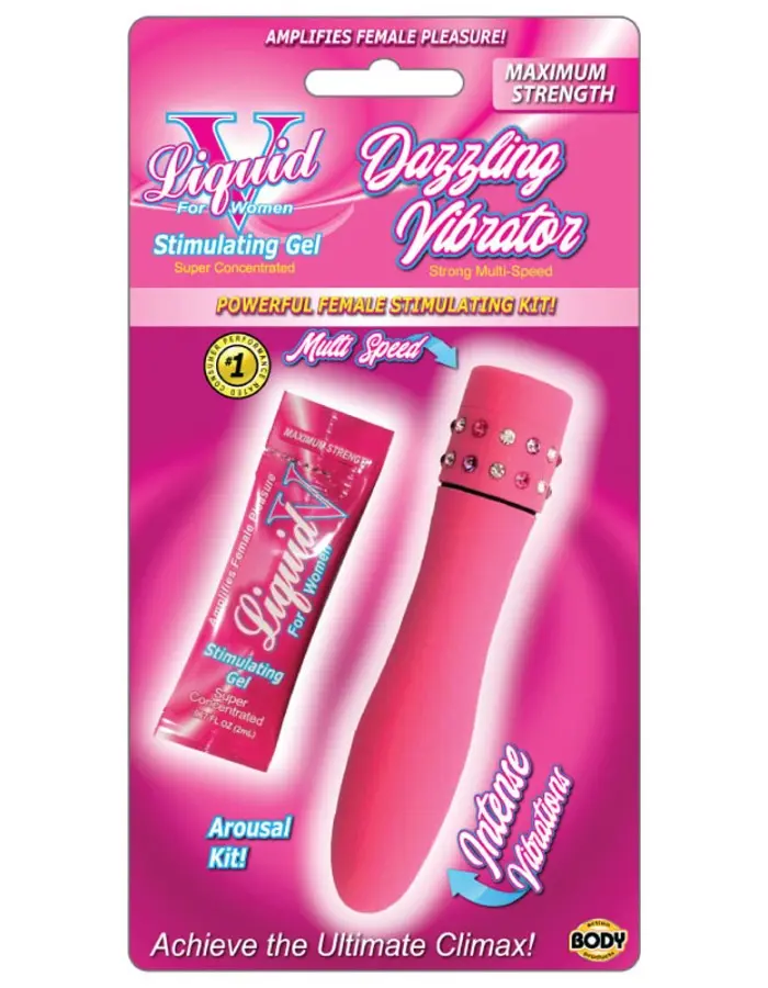 Liquid v Dazzling Vibrator Kit