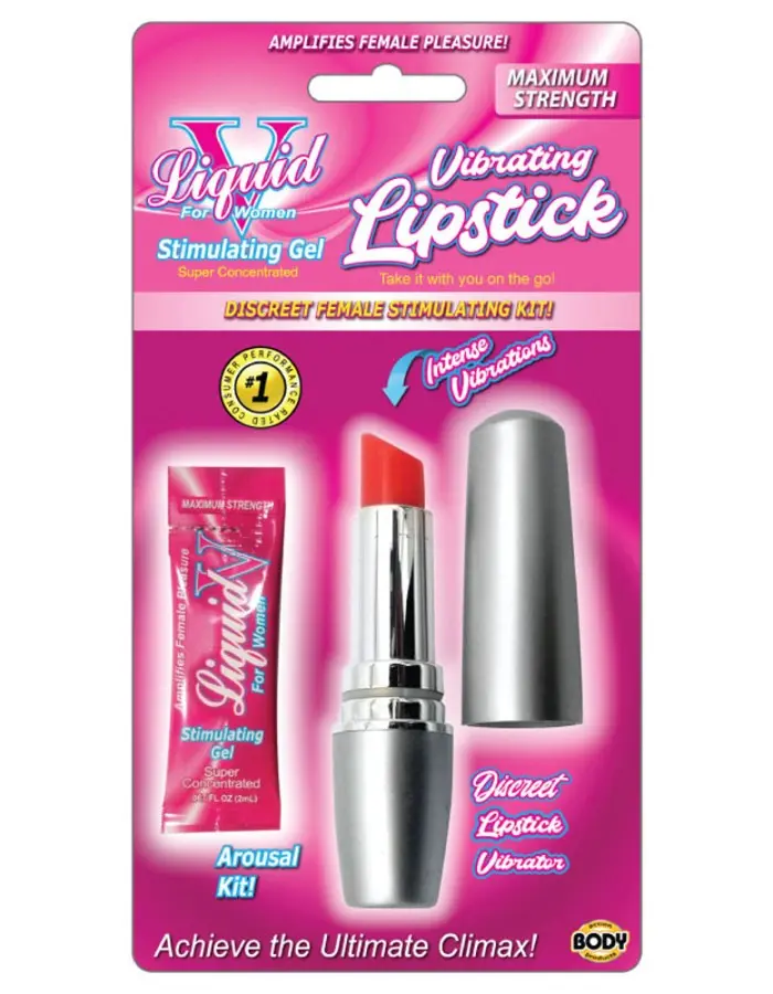 Liquid v Vibrating Lipstick Kit