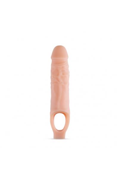 Performance Plus - 9 Inch Silicone Cock Sheath  Penis Extender - Vanilla