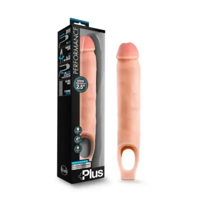 Performance Plus - 11.5 Inch Silicone Cock Sheath  Penis Extender - Vanilla