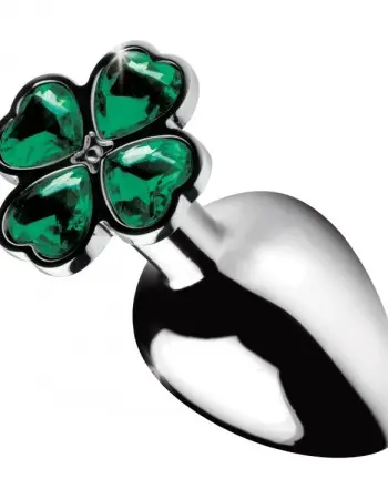 Lucky Clover Gem Anal Plug - Medium