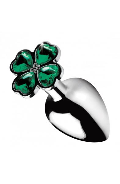 Lucky Clover Gem Anal Plug - Medium