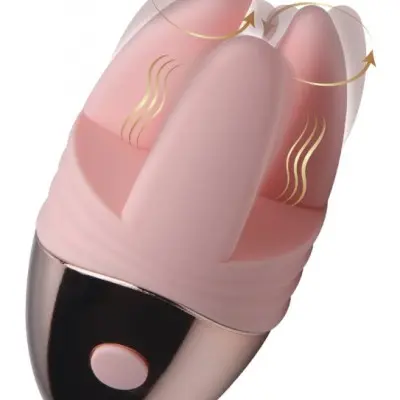 Vibrassage Caress Vibrating Clit Teaser- Pink