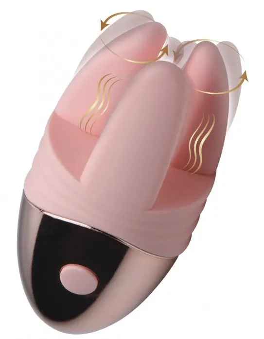 Vibrassage Caress Vibrating Clit Teaser- Pink